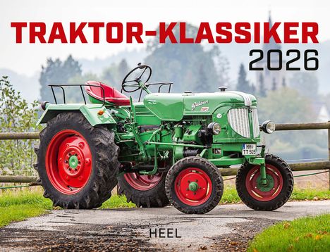 Traktor Klassiker Kalender 2026 Eintragkalender, Kalender