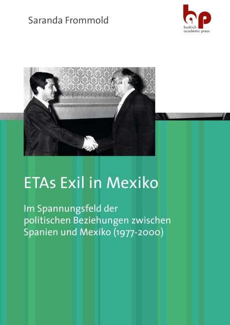 Saranda Frommold: ETAs Exil in Mexiko, Buch