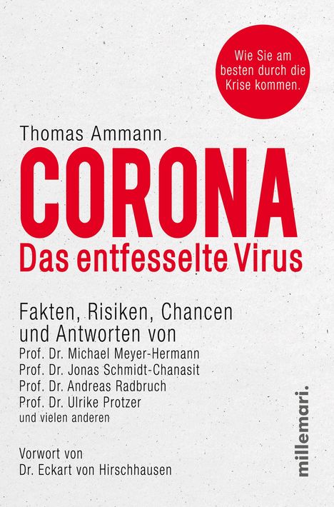 Thomas Ammann: Corona. Das entfesselte Virus, Buch