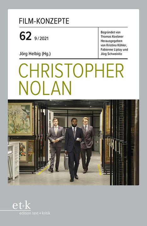 Christopher Nolan, Buch