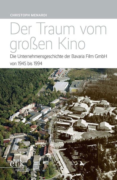 Christoph Menardi: Menardi, C: Traum vom großen Kino, Buch