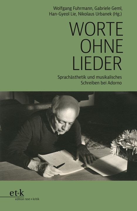 Worte ohne Lieder, Buch