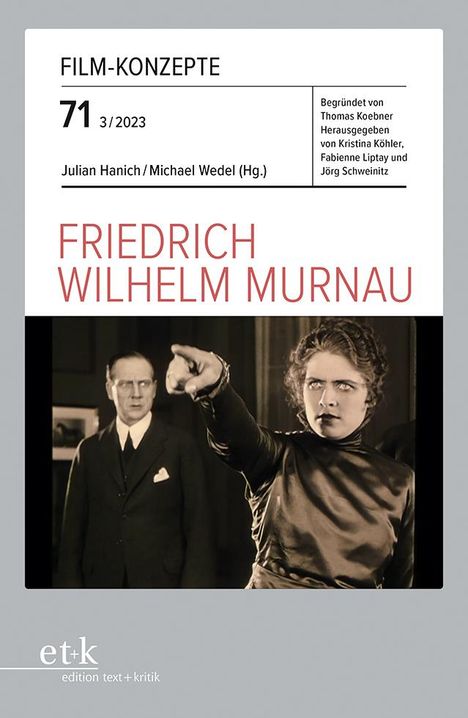 Friedrich Wilhelm Murnau, Buch