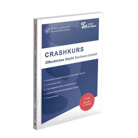 Dirk Kues: Kues, D: CRASHKURS Öffentliches Recht - Sachsen-Anhalt, Buch