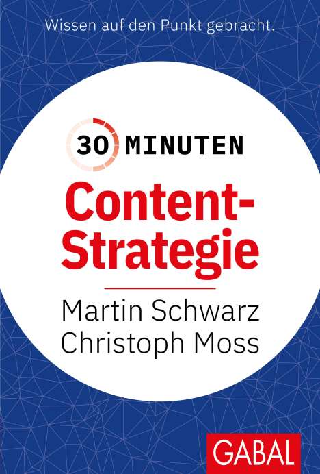 Martin Schwarz: 30 Minuten Content-Strategie, Buch