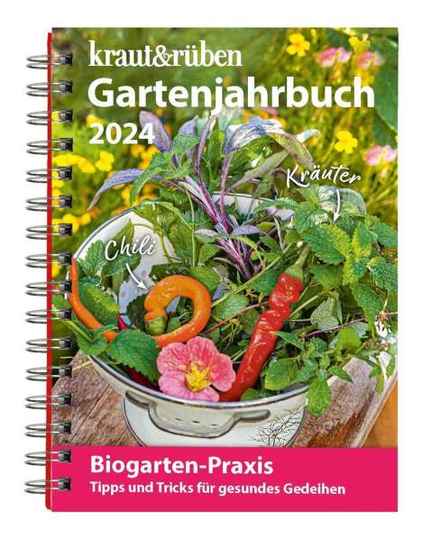 DLV Deutscher Landwirtschaftsverlag GmbH: kraut&rüben Gartenjahrbuch 2024, Kalender