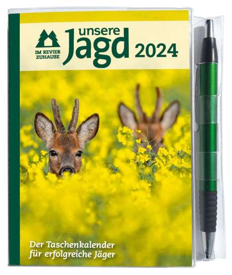 Deutscher Landwirtschaftsverlag GmbH: Taschenkalender UNSERE JAGD 2024, Buch