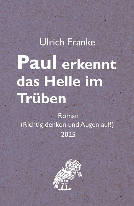 Ulrich Franke: Paul erkennt das Helle im Trüben, Buch