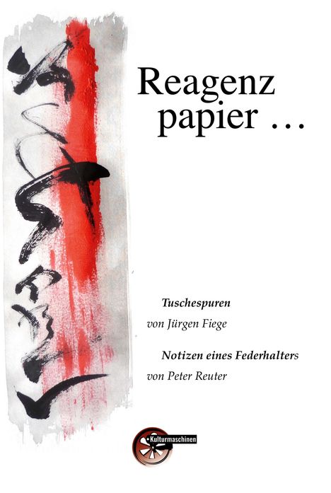 Peter Reuter: Reagenzpapier, Buch