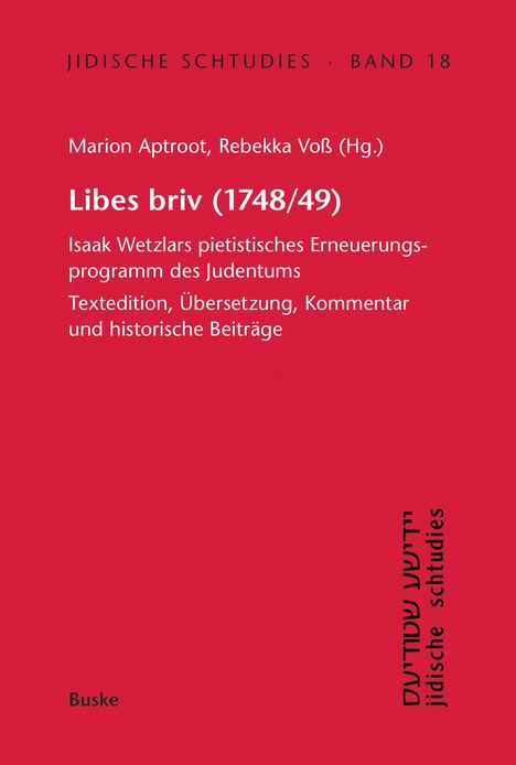 Aptroot, M: Libes briv (1748/49), Buch