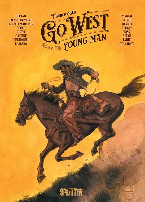 Tiburce Oger: Go West Young Man, Buch