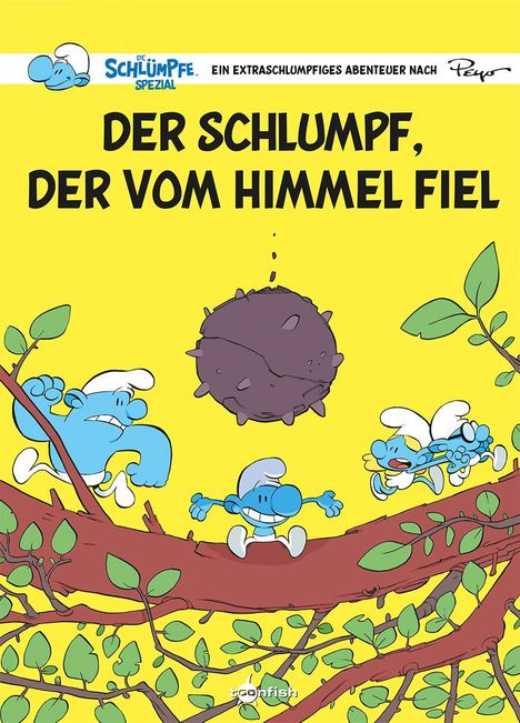 Tebo: Die Schlümpfe Spezial: Der Schlumpf, der vom Himmel fiel, Buch