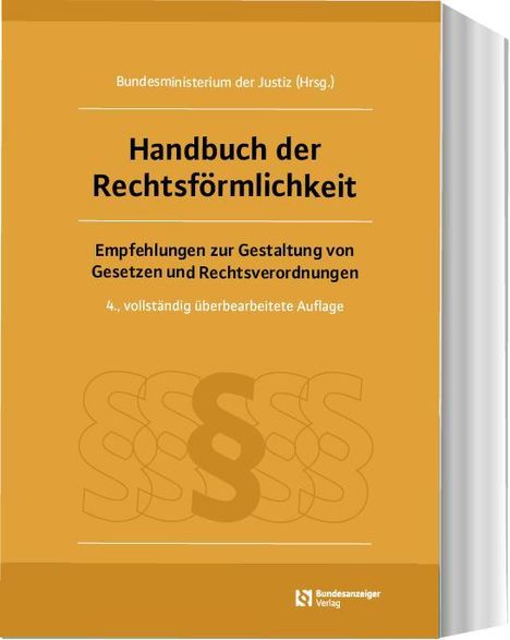 Handbuch der Rechtsförmlichkeit, Buch