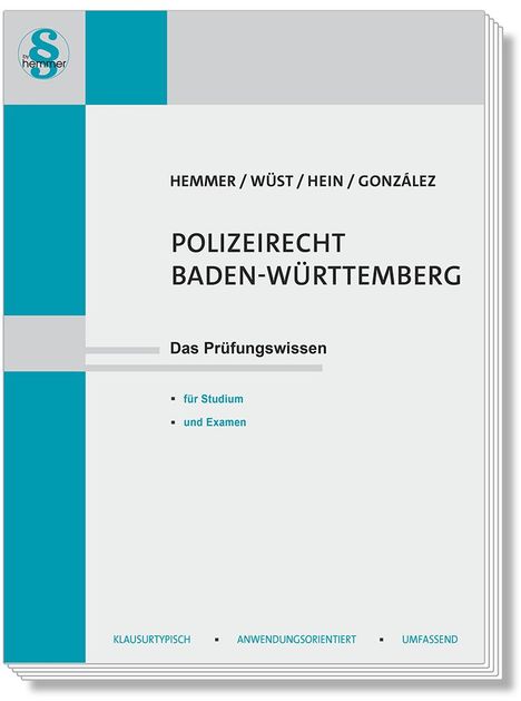 Karl-Edmund Hemmer: Polizeirecht Baden-Württemberg, Buch