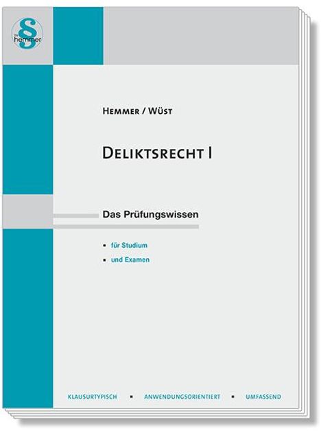 Karl-Edmund Hemmer: Deliktsrecht I, Buch