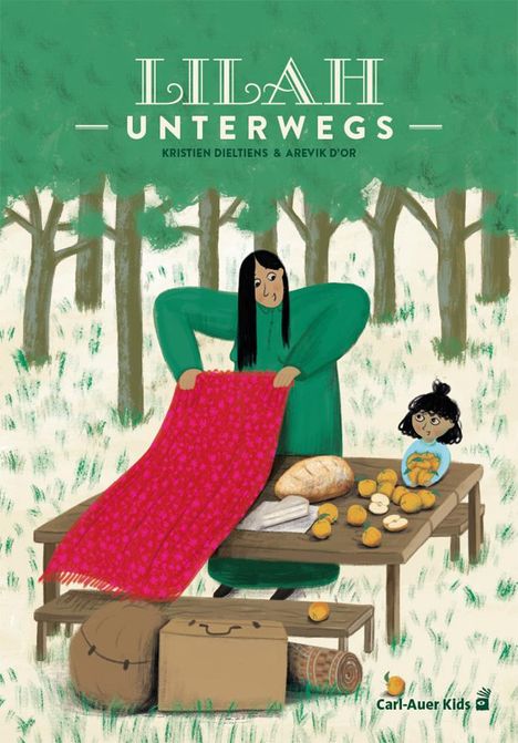 Kristien Dieltiens: Lilah unterwegs, Buch