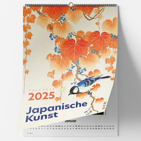 Japanische Kunst. Wandkalender 2025, Kalender