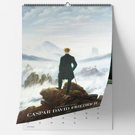 Caspar David Friedrich. Wandkalender 2025, Kalender
