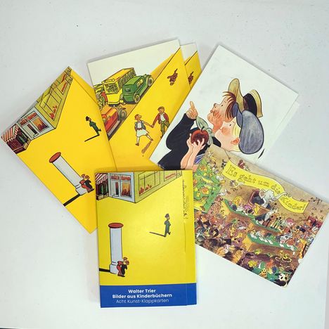Walter Trier - Acht Kunst-Klappkarten, Buch