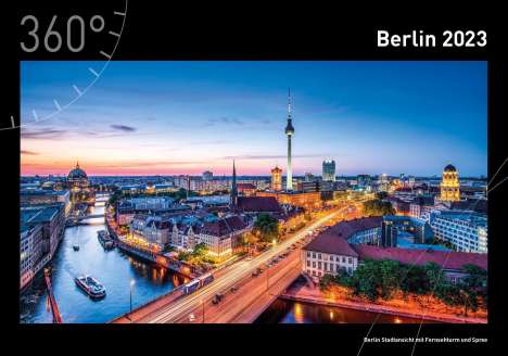 360° Berlin Premiumkalender 2023, Kalender