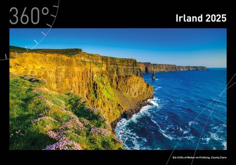 360° Irland Premiumkalender 2025, Kalender