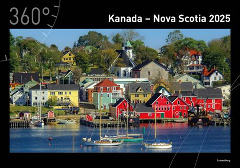 360° Kanada - Nova Scotia Premiumkalender 2025, Kalender