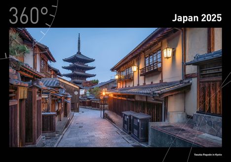 360° Japan Premiumkalender 2025, Kalender