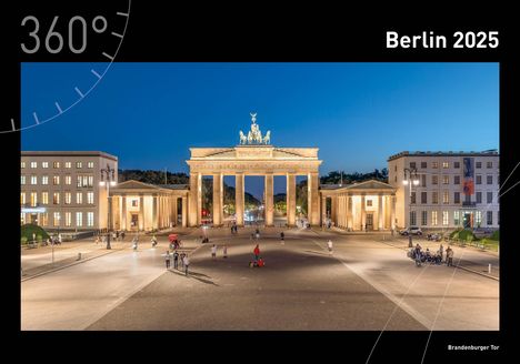 360° Berlin Premiumkalender 2025, Kalender