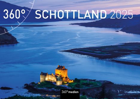 360° Schottland Broschürenkalender 2025, Kalender