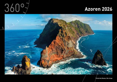 Azoren Premiumkalender 2026, Kalender