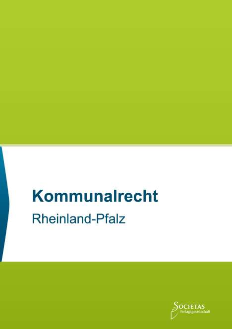 Kommunalrecht Rheinland-Pfalz, Buch