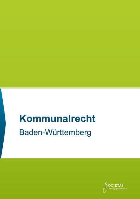 Kommunalrecht Baden-Württemberg, Buch