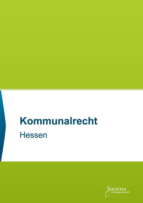 Kommunalrecht Hessen, Buch