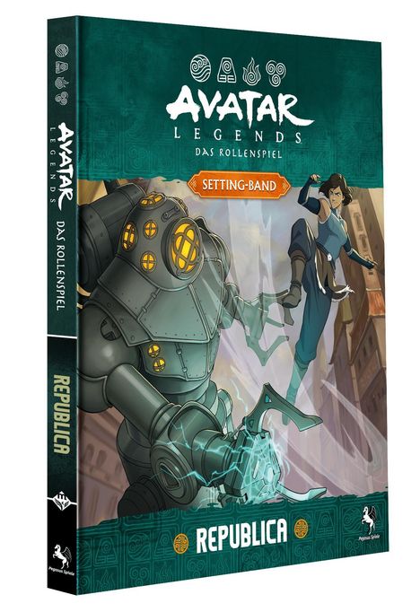 Avatar Legends - Das Rollenspiel: Republica, Buch