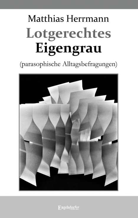 Matthias Herrmann: Lotgerechtes Eigengrau, Buch
