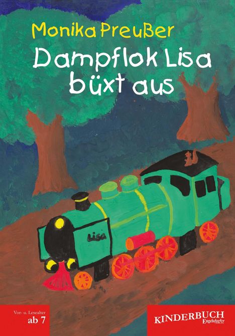 Monika Preußer: Dampflok Lisa büxt aus, Buch
