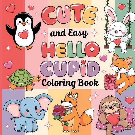 Laura Bidden: Hello Cupid Coloring Book for Kids, Buch