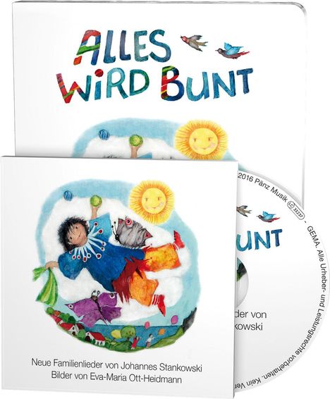 Eva-Maria Ott-Heidmann: Alles wird bunt, Buch