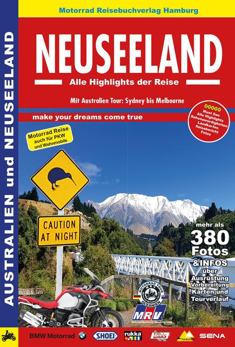 Marcus Bornemann: Neuseeland, Alle Highlights der Reise, Buch