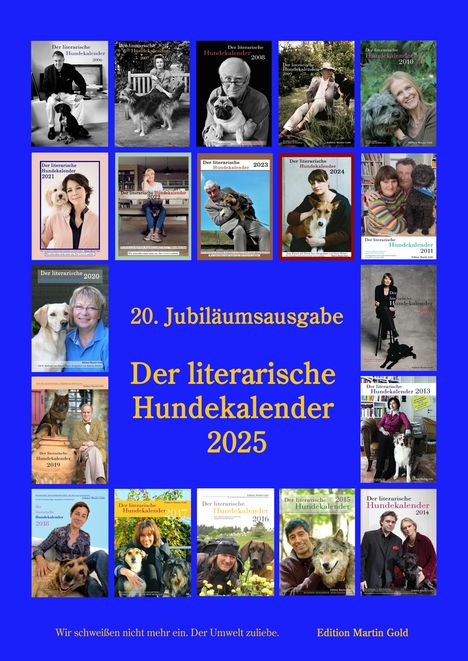 Der literarische Hundekalender 2025, Kalender