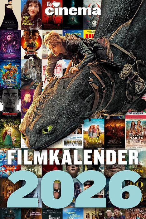 CINEMA Filmkalender 2026, Kalender
