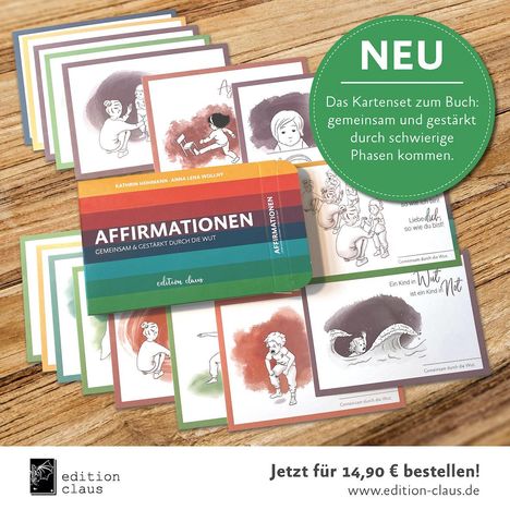 Kathrin Hohmann: Affirmationen-Kartenset, Buch