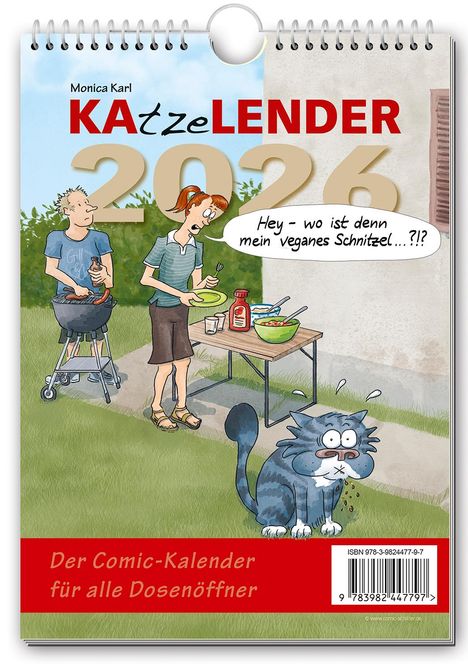 KAtzeLENDER 2026, Kalender