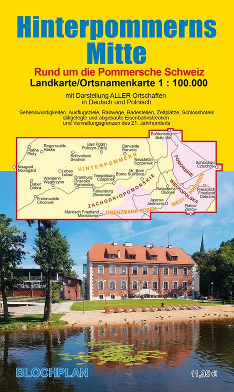 Dirk Bloch: Landkarte Hinterpommerns Mitte, Karten