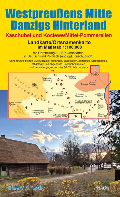 Dirk Bloch: Landkarte Westpreußens Mitte/Danzigs Hinterland, Karten