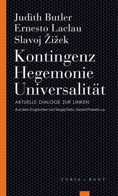 Judith Butler: Kontingenz - Hegemonie - Universalität, Buch