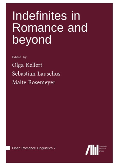 Indefinites in Romance and beyond, Buch