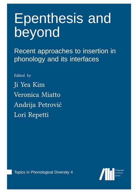 Ji Yea Kim: Epenthesis and beyond, Buch