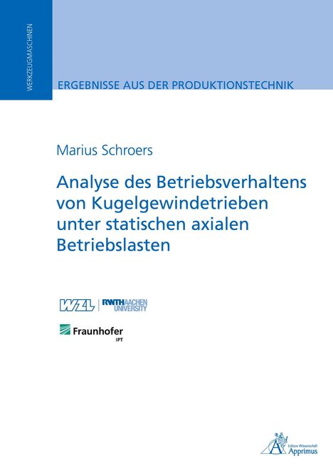 Marius Schroers: Gehörbezogene Auslegung zweistufiger Getriebe unter Berücksichtigung dynamischer Anregungseffekte, Buch