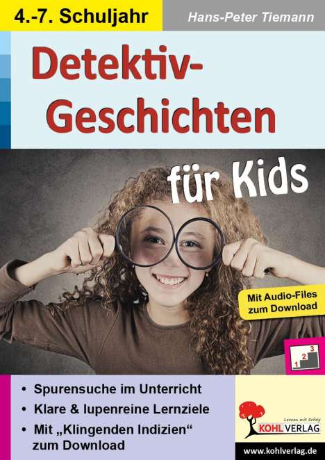 Hans-Peter Tiemann: Detektiv-Geschichten für Kids, Buch